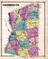 County Map, Columbia County 1873
